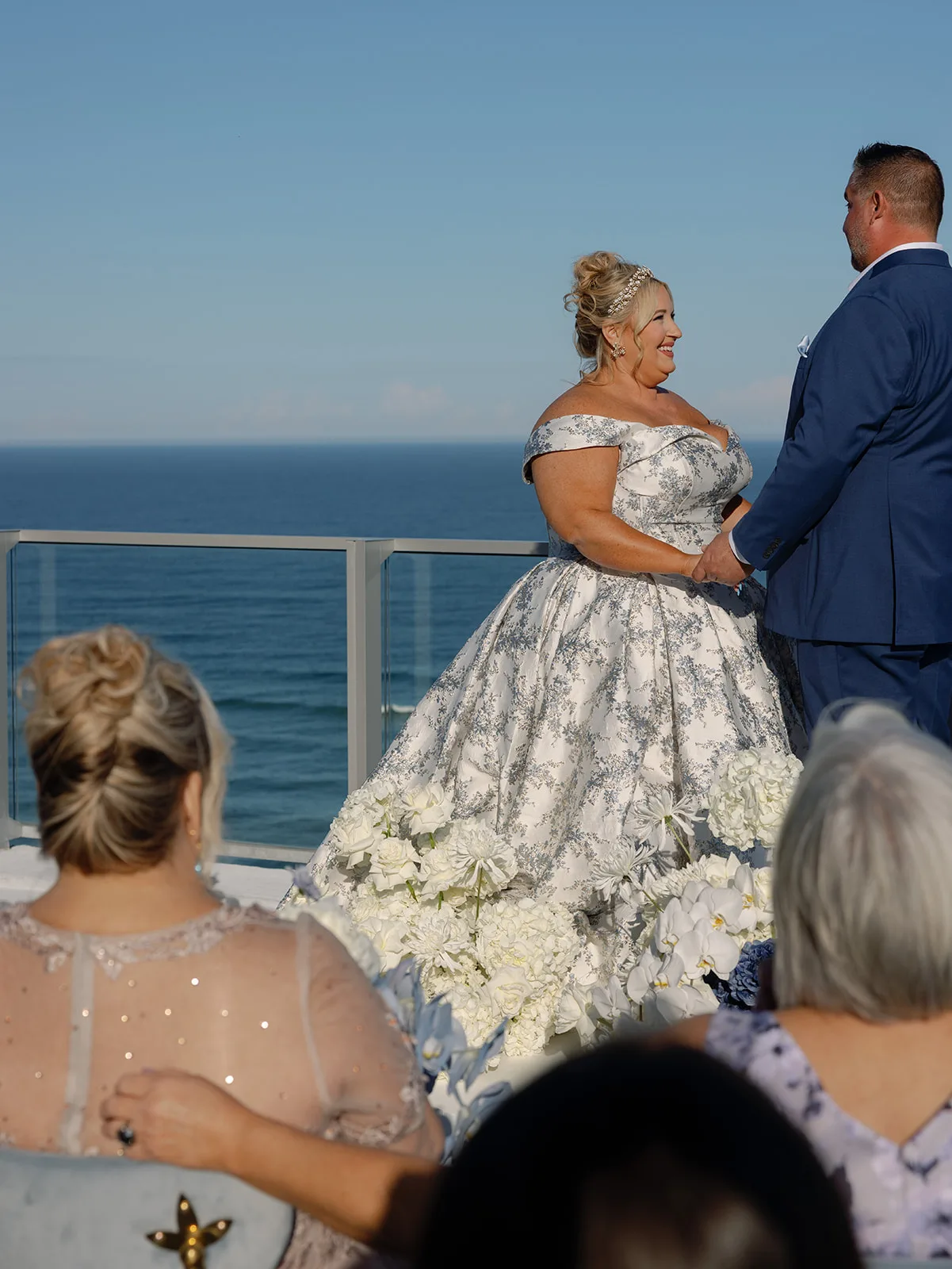 BB Cer 116 - Romantic Blush and Blue Daytona Beach Wedding BB Cer 116
