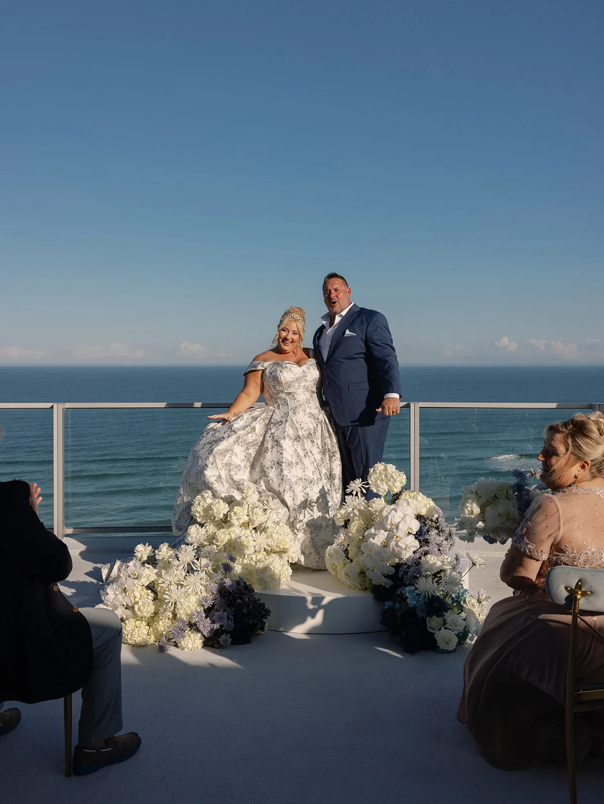 BB Cer 160 - Romantic Blush and Blue Daytona Beach Wedding BB Cer 160