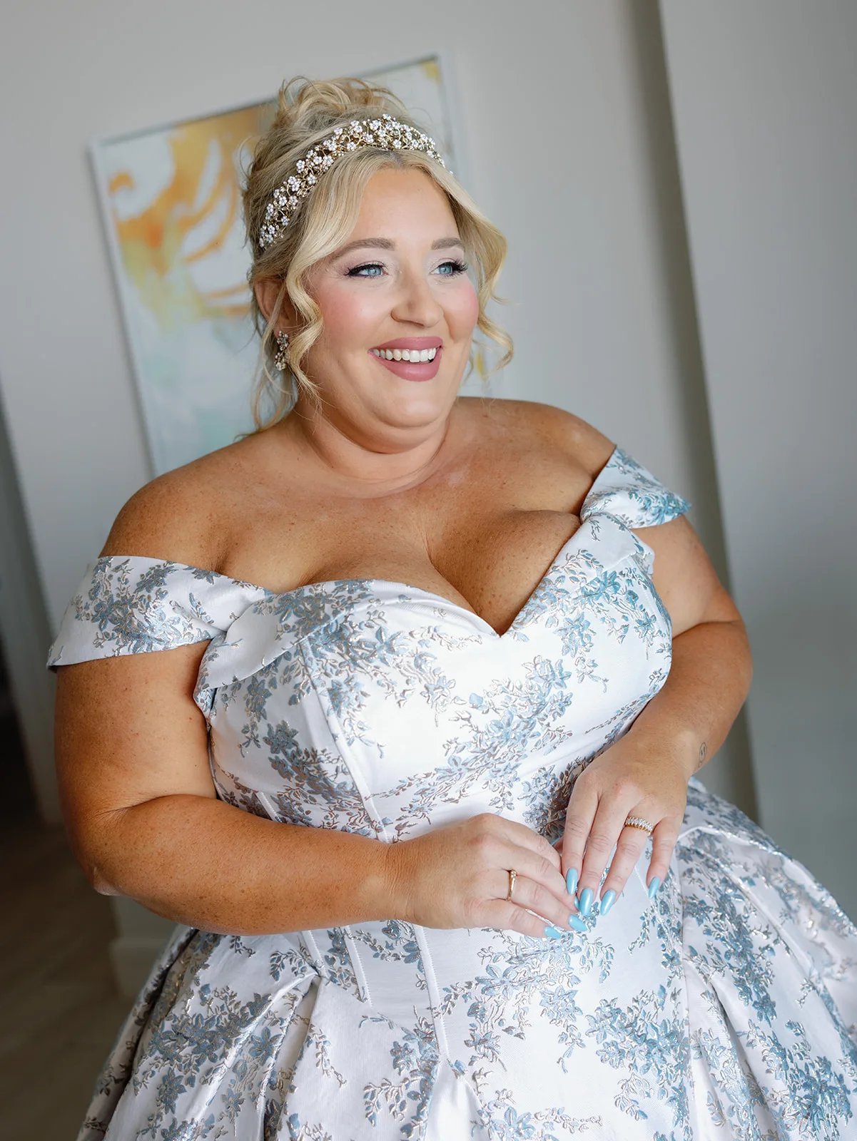 BB GR 038 - Romantic Blush and Blue Daytona Beach Wedding BB GR 038