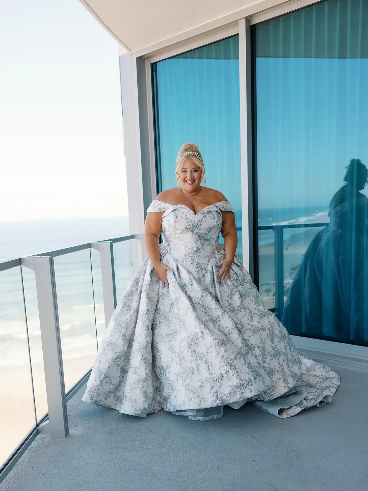 BB GR 053 - Romantic Blush and Blue Daytona Beach Wedding BB GR 053