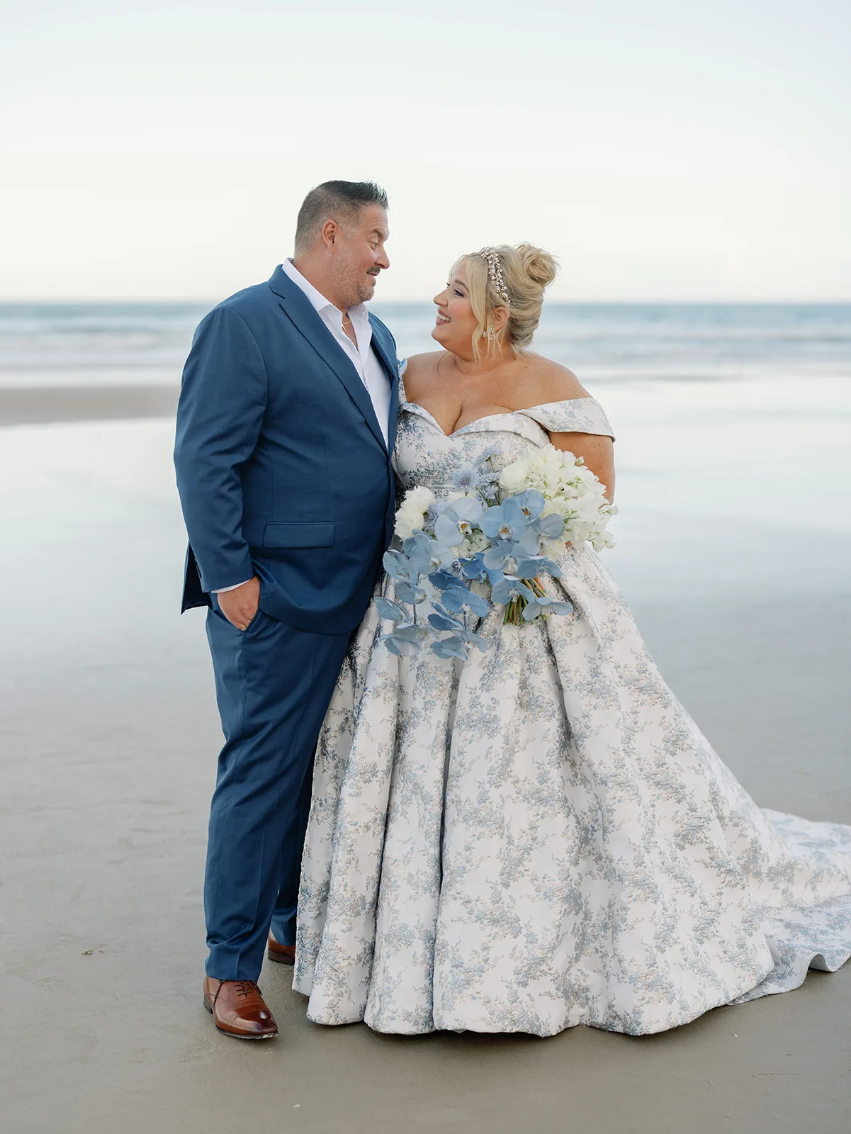 BB Post 072 - Romantic Blush and Blue Daytona Beach Wedding BB Post 072