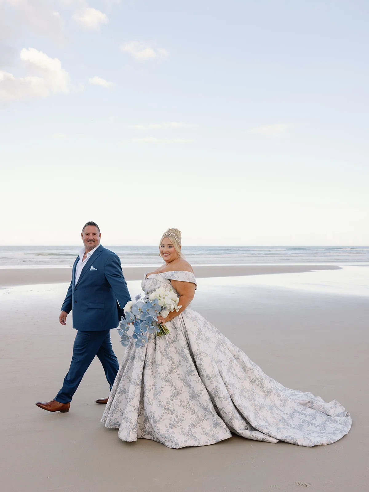 BB Post 088 - Romantic Blush and Blue Daytona Beach Wedding BB Post 088