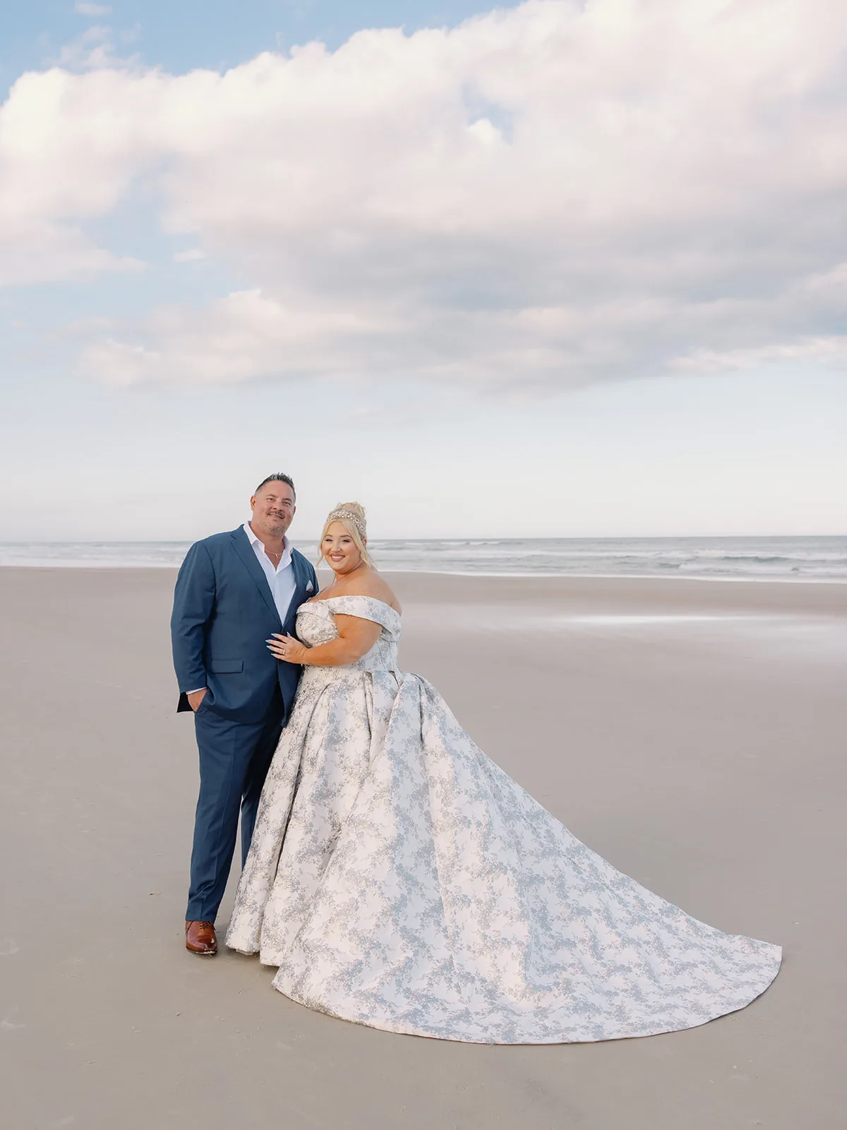 BB Post 109 - Romantic Blush and Blue Daytona Beach Wedding BB Post 109