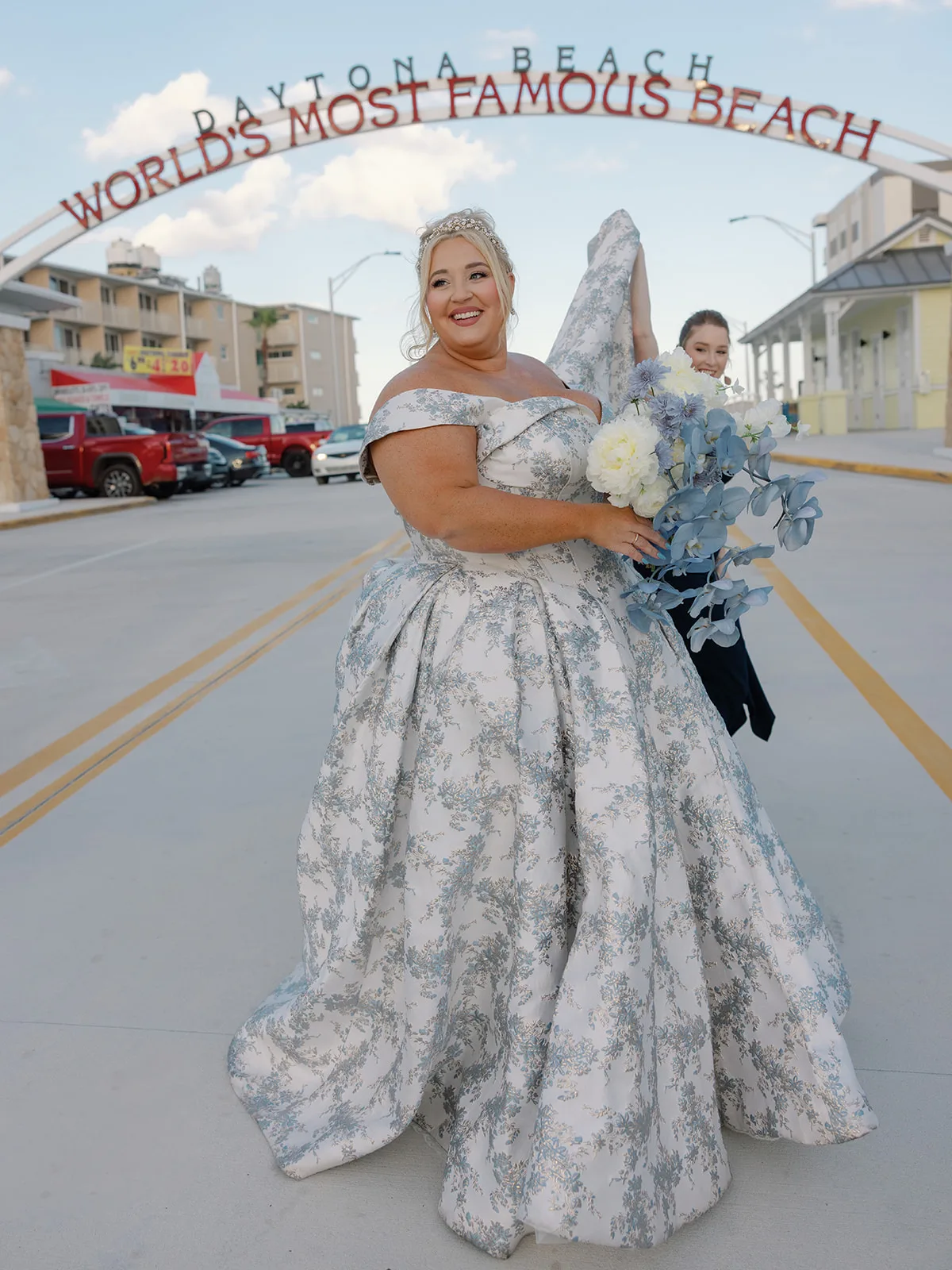 BB Post 150 - Romantic Blush and Blue Daytona Beach Wedding BB Post 150