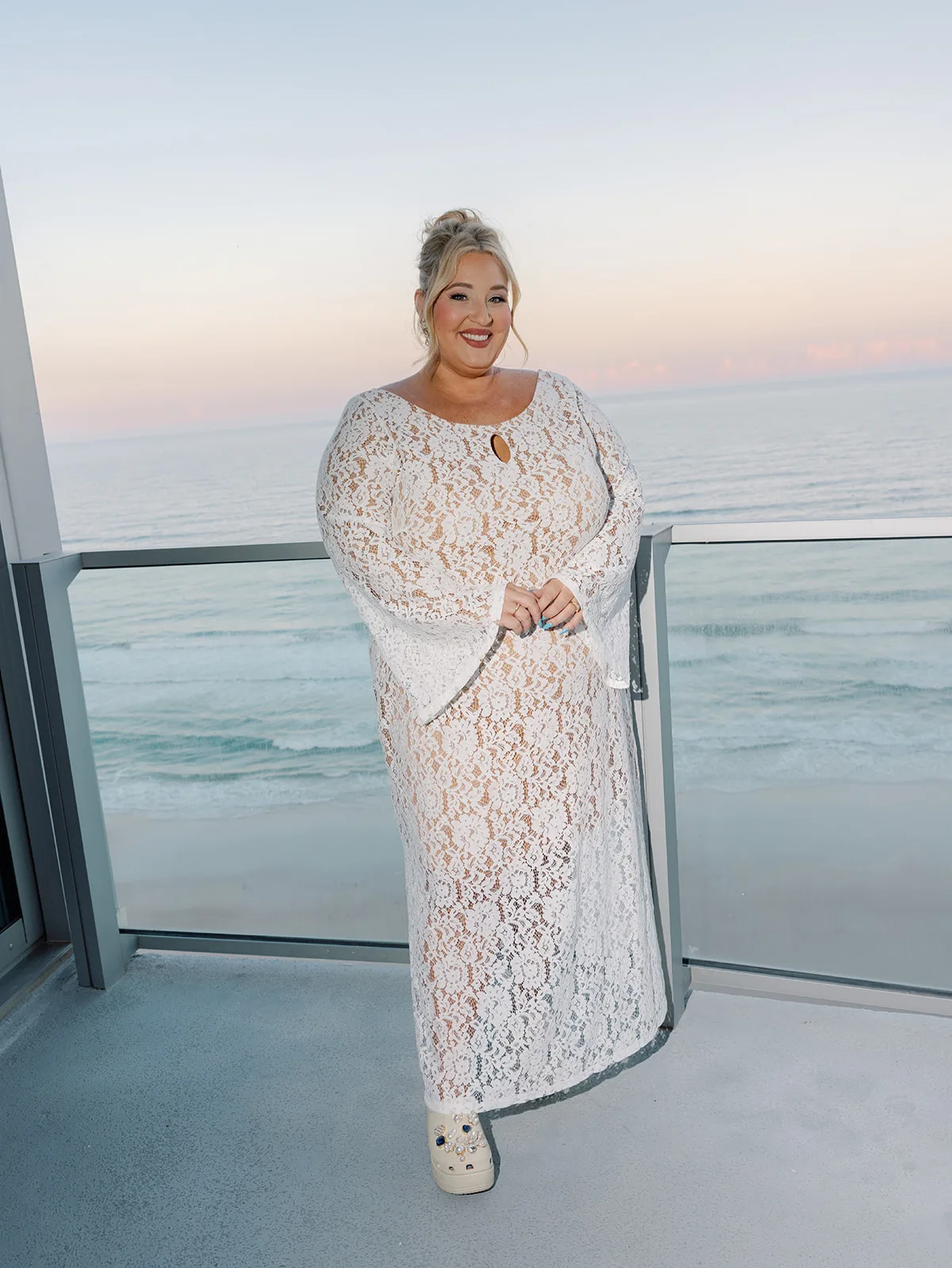BB Rec 046 - Romantic Blush and Blue Daytona Beach Wedding BB Rec 046