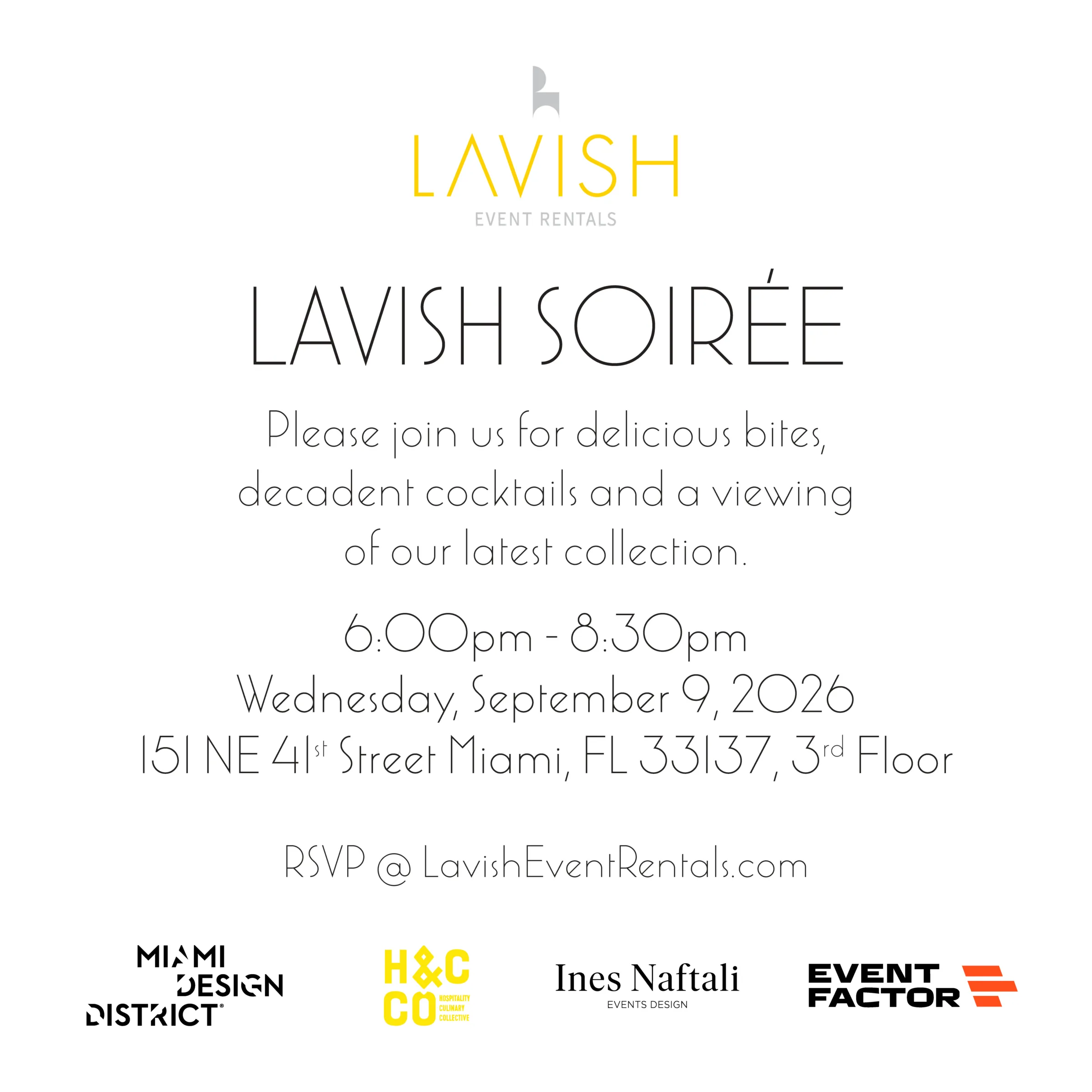 Lavish Soiree