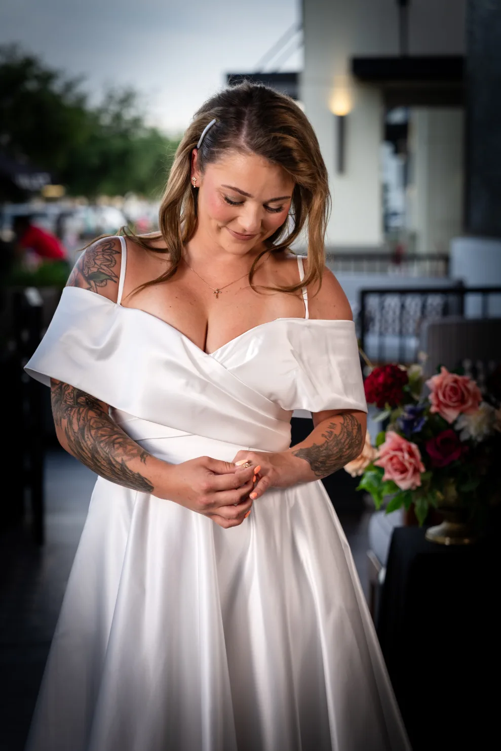restaurant wedding 12 - Modern Restaurant Wedding Inspiration at Fogo de Chão restaurant wedding 12