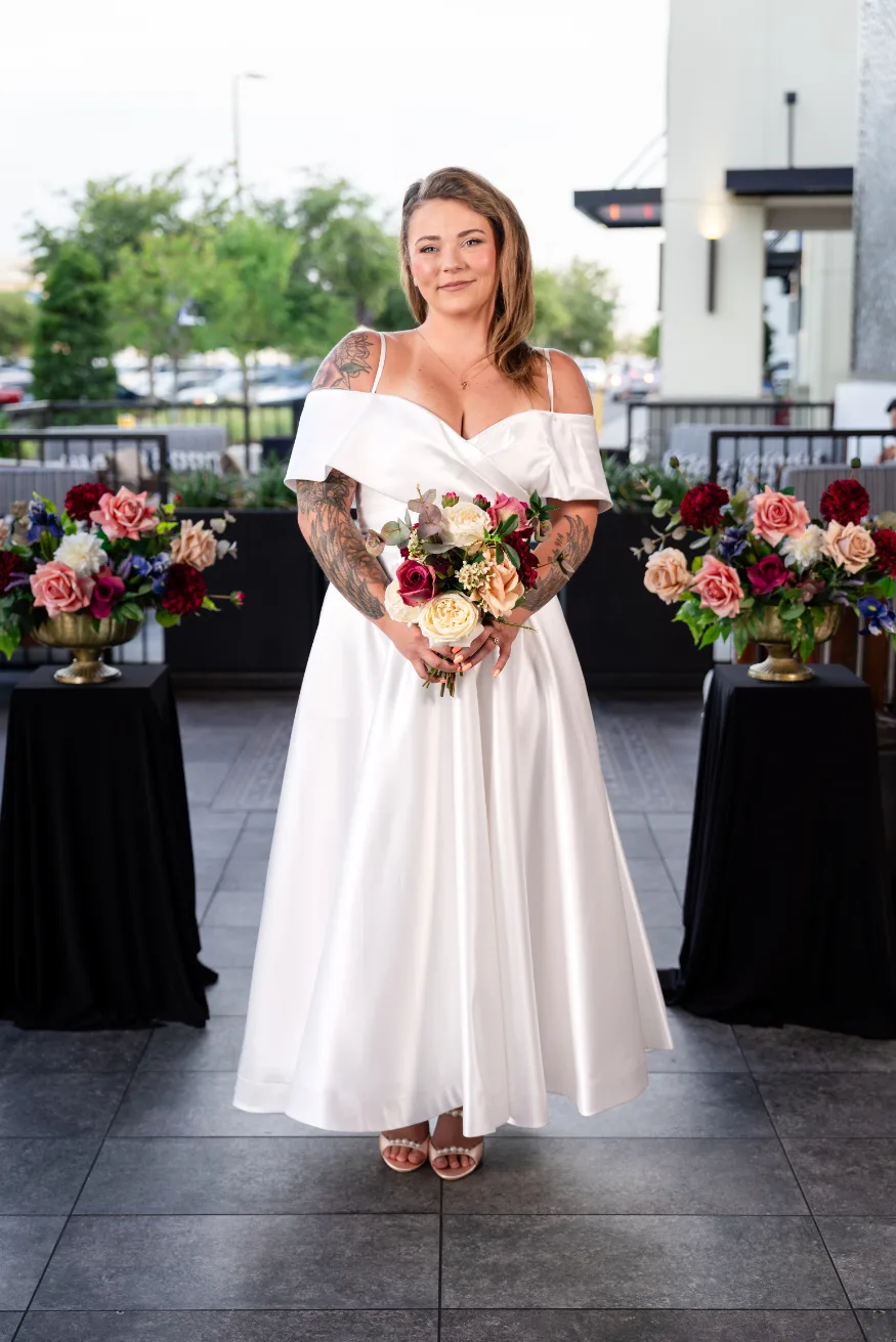restaurant wedding 14 - Modern Restaurant Wedding Inspiration at Fogo de Chão restaurant wedding 14